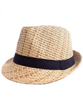 Unisex Fedora Summer Vintage Straw Hat