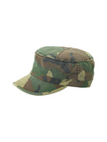Unisex Army Red Stitch Military Cadet Fashionable Cap