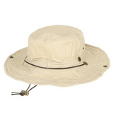 Cotton Fisherman Summer Hat With String
