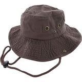 Cotton Fisherman Summer Hat With String